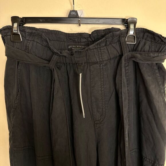Social Standard by Sanctuary Melody Pants Slate Black Women’s Large NEW$110 - Picture 6 of 11